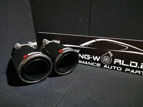 Накрайник тип Akrapovic carbon 304ss