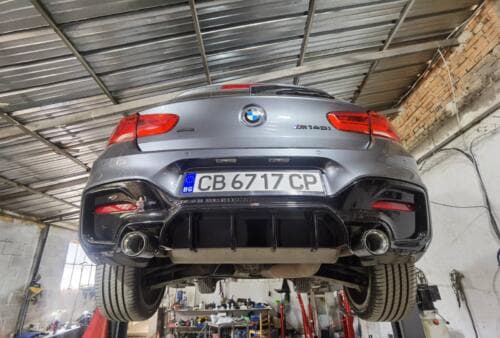 90мм универсален Накрайник M Performance М4 Карбон