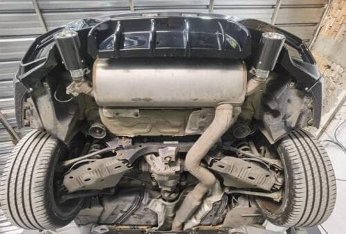 90мм универсален Накрайник M Performance М4 Карбон