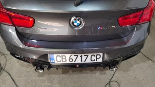 90мм универсален Накрайник M Performance М4 Карбон