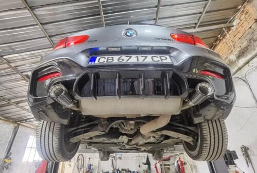 90мм универсален Накрайник M Performance М4 Карбон