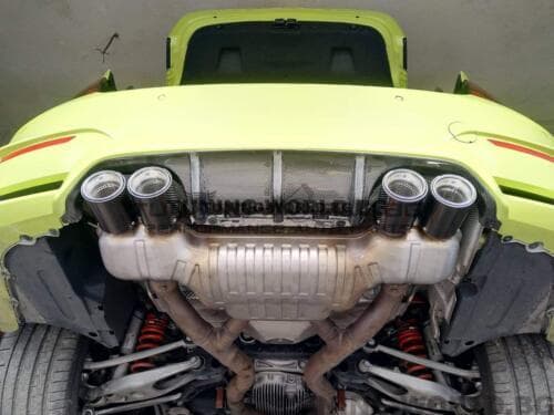90мм универсален Накрайник M Performance М4 Карбон