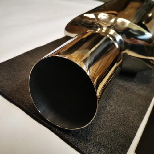 100mm/63mm Спортно крайно гърне 304SS