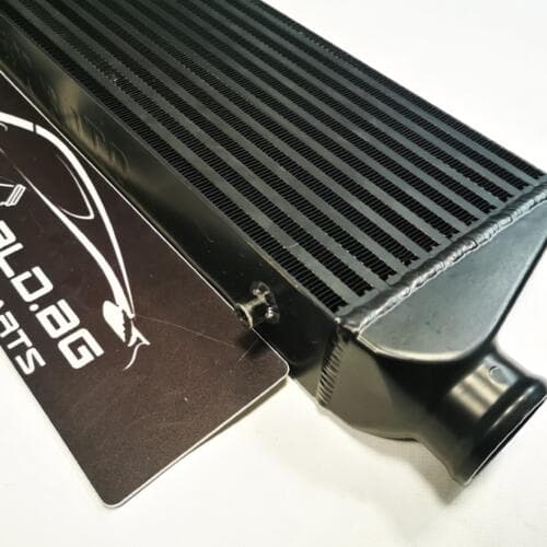 #Proto интеркулер 600х300х76, 76мм Черен