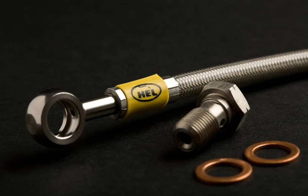 BRAIDED BRAKE LINES HEL Спирачни маркучи