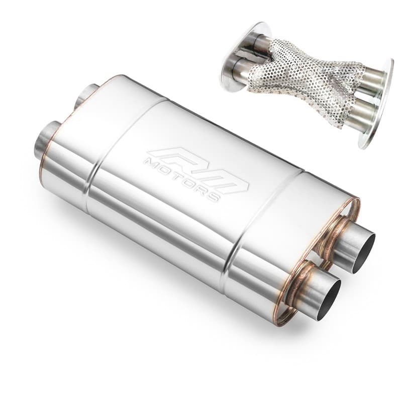 63mm RM Motors X Pipe Гърне неръждаема стомана