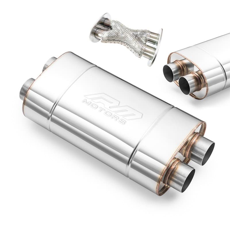 63mm RM Motors X Pipe Гърне неръждаема стомана