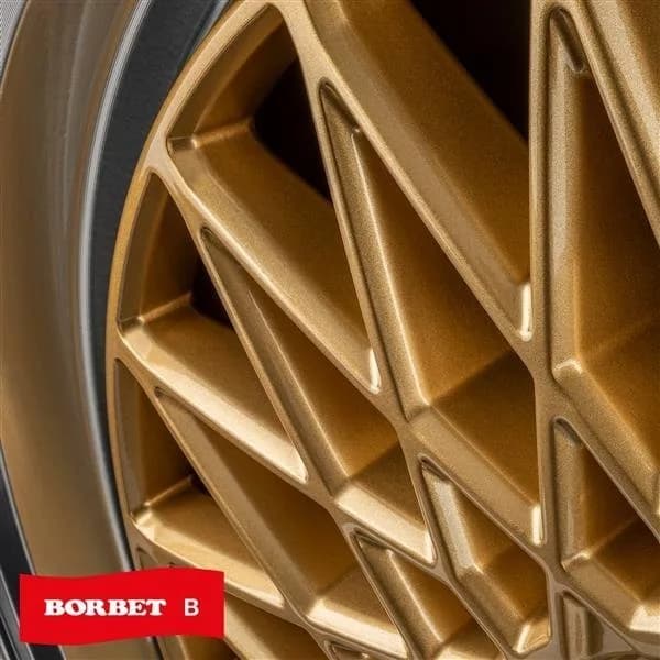 Джанти Borbet B GRP – златен, полиран кант (к-т 4 бр.)