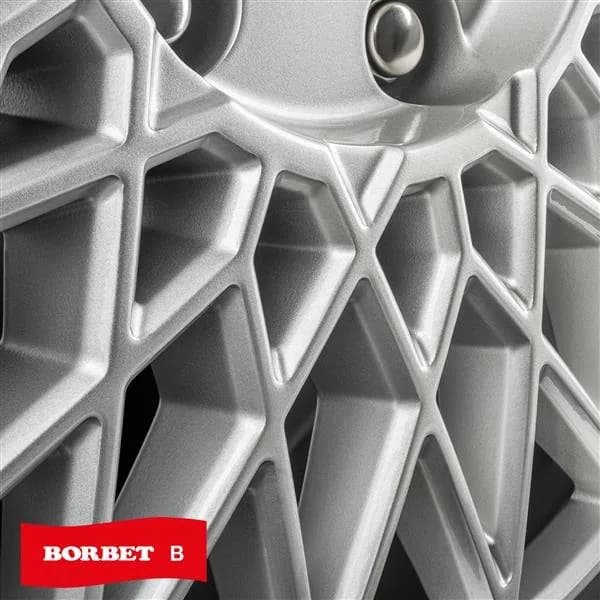 Джанти Borbet B SRP – сребрист, полиран кант (к-т 4 бр.)