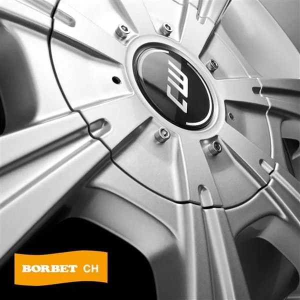 Джанти Borbet CH CS – кристално сребро (к-т 4 бр.)