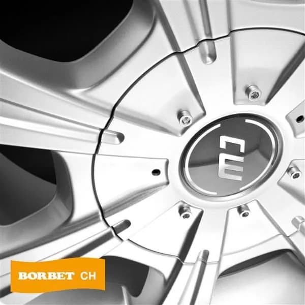 Джанти Borbet CH CS – кристално сребро (к-т 4 бр.)