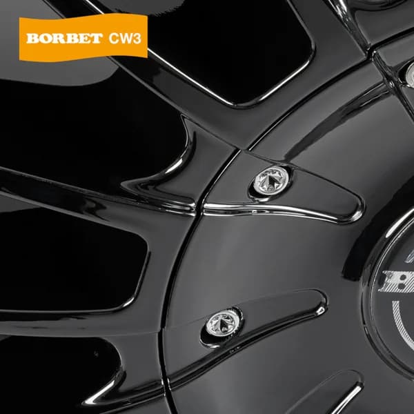 Джанти Borbet CW3 BG – черен гланц (к-т 4 бр.)