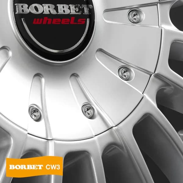Джанти Borbet CW3 SS – сребрист (Sterling) (к-т 4 бр.)