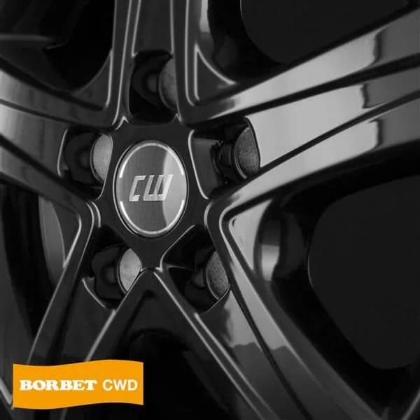 Джанти Borbet CWD BG – черен гланц (к-т 4 бр.)