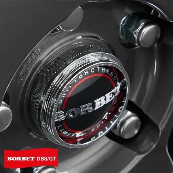 Джанти Borbet DB8GT GRP – графит, полиран кант (к-т 4 бр.)