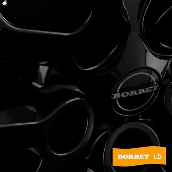 Джанти Borbet LD BG – черен гланц (к-т 4 бр.)