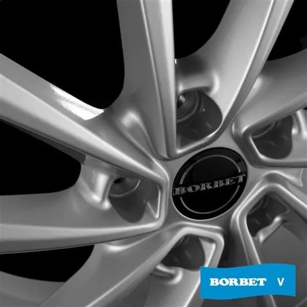 Джанти Borbet V CS – кристално сребро (к-т 4 бр.)