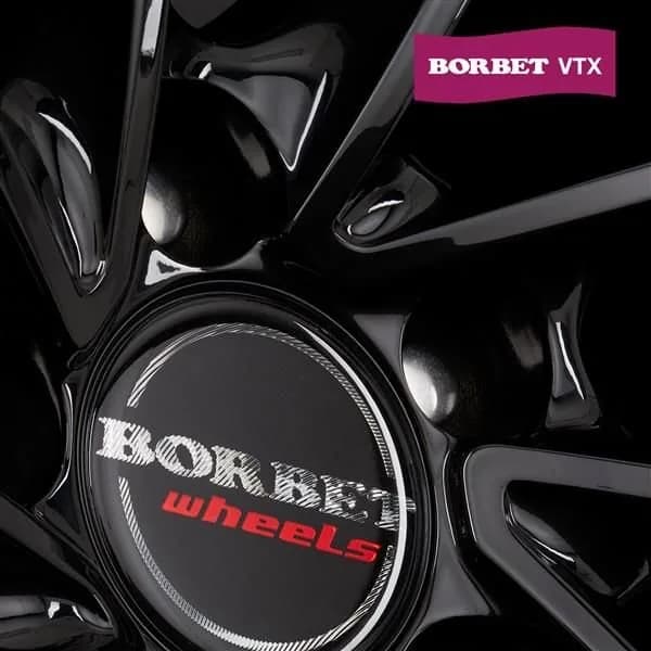 Джанти Borbet VTX BG – черен гланц (к-т 4 бр.)