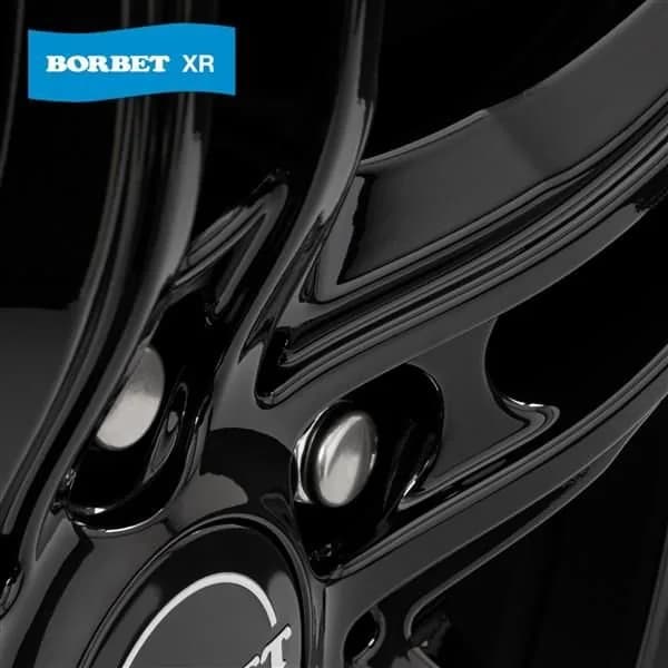Джанти Borbet XR BG – черен гланц (к-т 4 бр.)