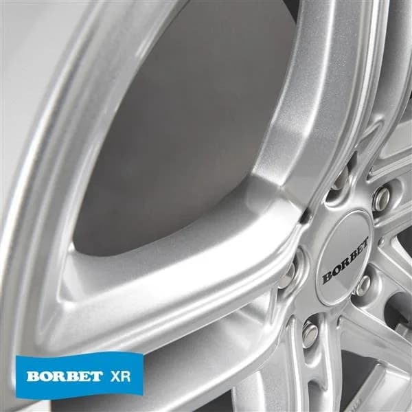 Джанти Borbet XR BS – брилянтно сребро (к-т 4 бр.)