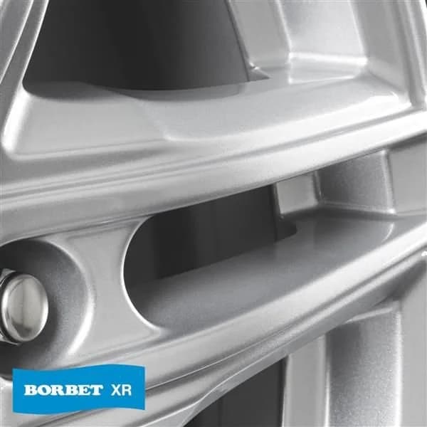 Джанти Borbet XR BS – брилянтно сребро (к-т 4 бр.)