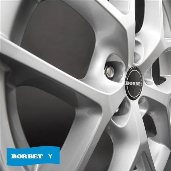 Джанти Borbet Y CS – кристално сребро (к-т 4 бр.)