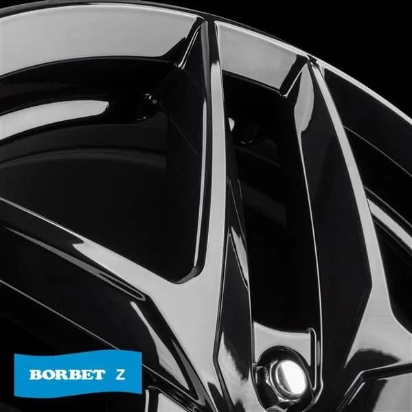Джанти Borbet Z BG – черен гланц (к-т 4 бр.)