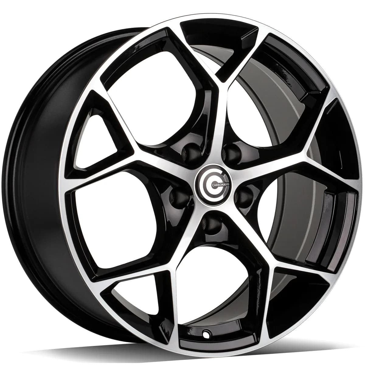 Джанти Carbonado Fancy BFP – черен, полиран фронт (к-т 4 бр.)