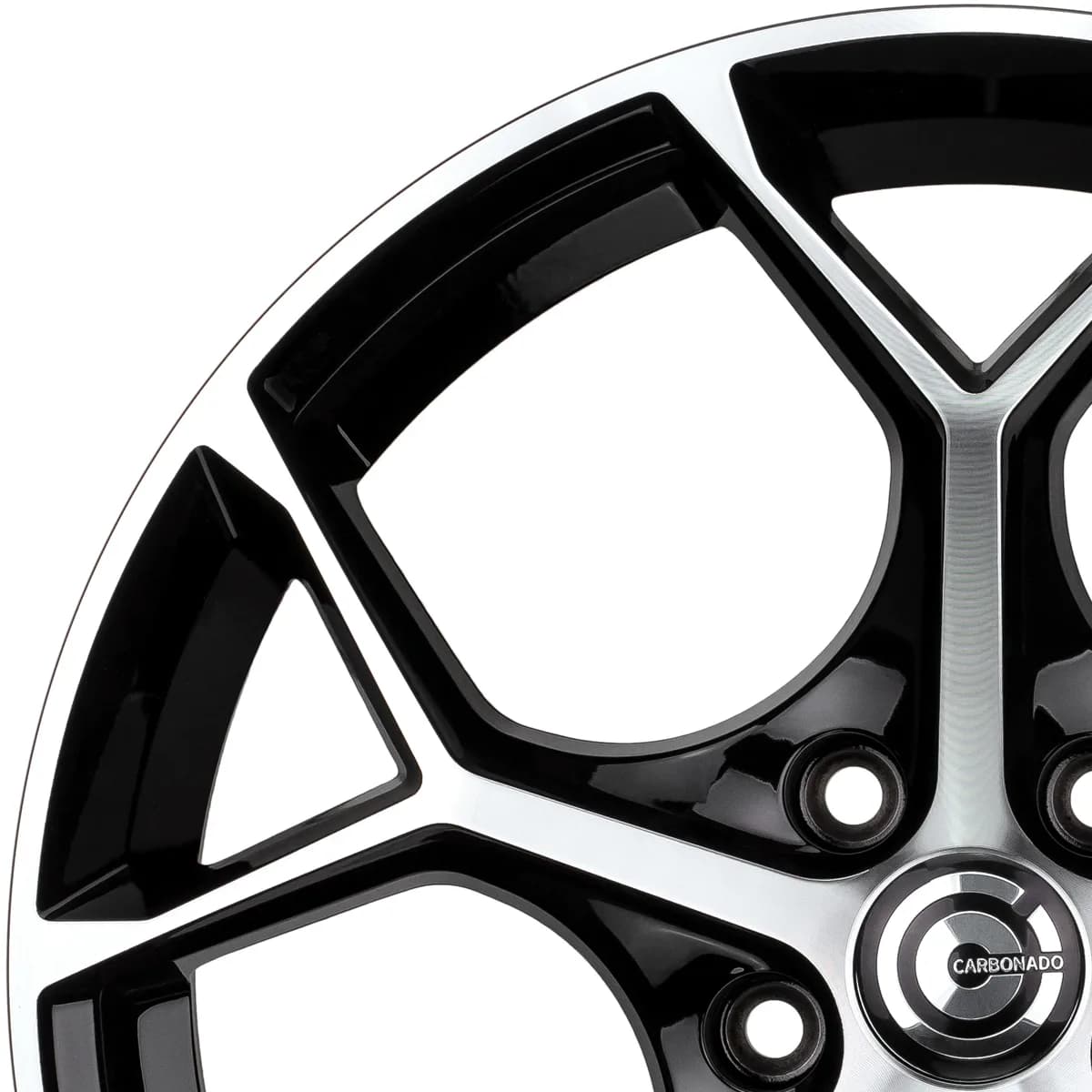 Джанти Carbonado Fancy BFP – черен, полиран фронт (к-т 4 бр.)