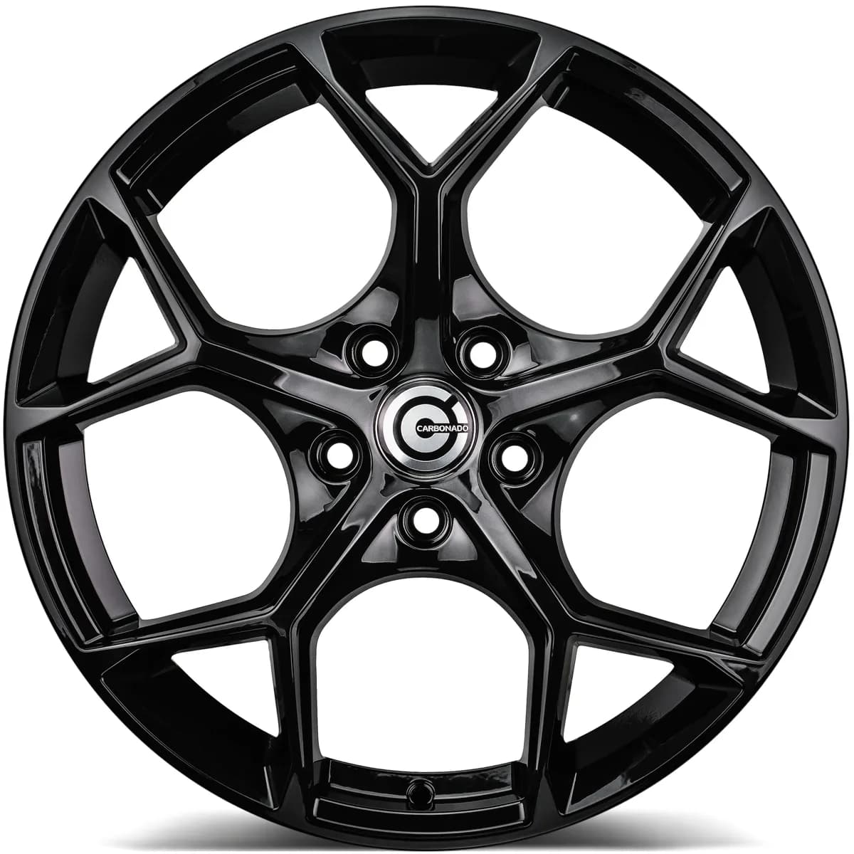Джанти Carbonado Fancy BG – черен гланц (к-т 4 бр.)