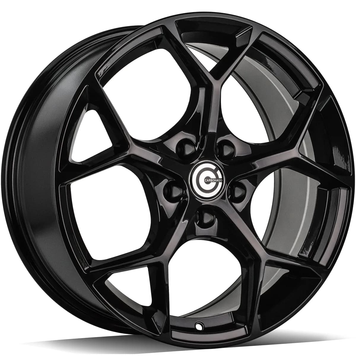 Джанти Carbonado Fancy BG – черен гланц (к-т 4 бр.)