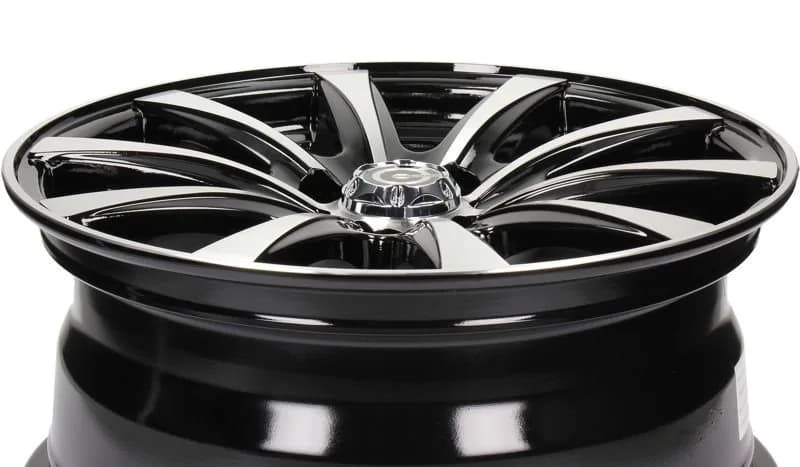 Джанти Carbonado Raven BFP – черен, полиран фронт (к-т 4 бр.)