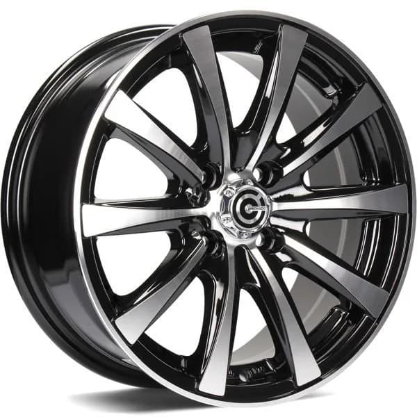 Джанти Carbonado Raven BFP – черен, полиран фронт (к-т 4 бр.)