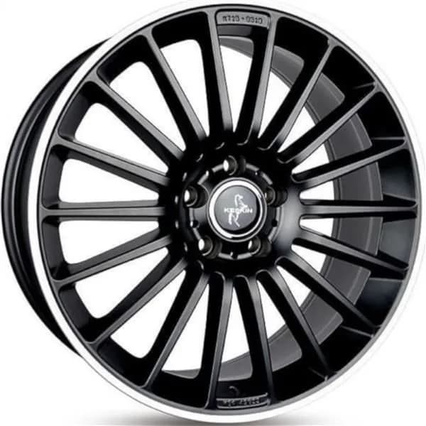 Джанти Keskin KT15 MBLP – черен мат, полиран борд (к-т 4 бр.)