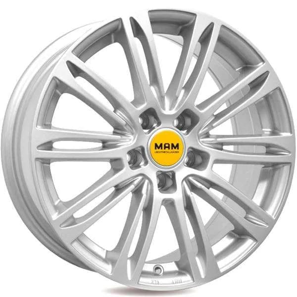 Джанти MAM A4 SL – сребрист (к-т 4 бр.)