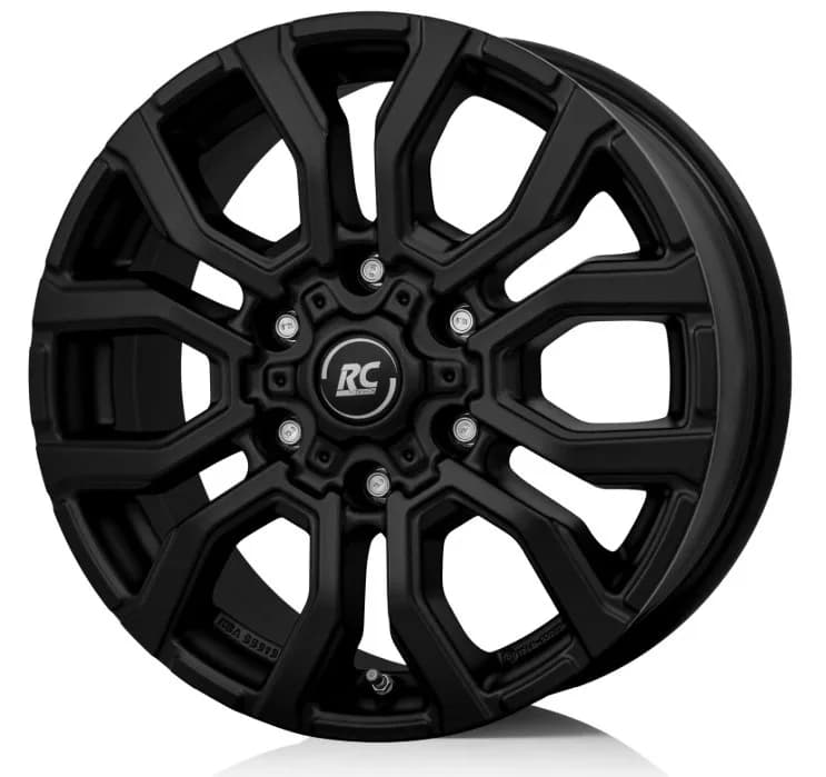 Джанти RC-Design RC35 SBM – сатенено черен мат (к-т 4 бр.)