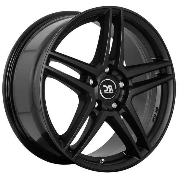 Джанти RC-Design RCD17 SBM – сатенено черен мат (к-т 4 бр.)