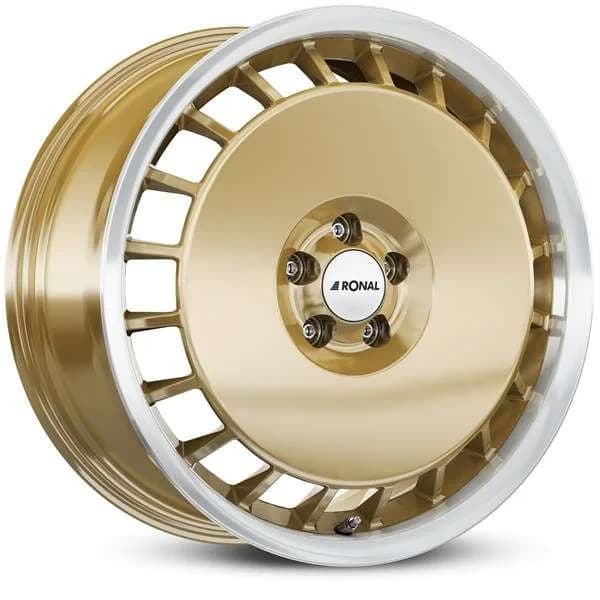 Джанти Ronal R50 RG – златен Racing, полиран ръб (к-т 4 бр.)