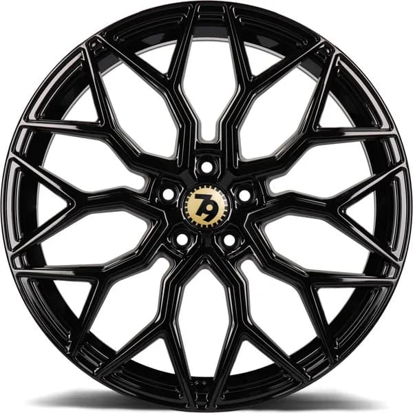 Джанти seventy9 SV-K BG – черен гланц (к-т 4 бр.)