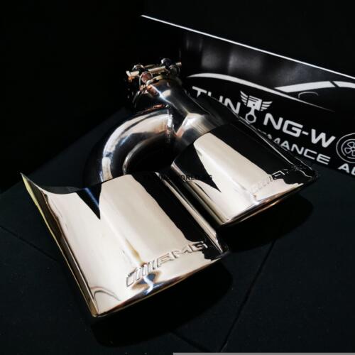 IMG_20200122_232126 AMG накрайници за ауспух Мерцедес ML W211 W204 и др. Неръждаема Стомана 1