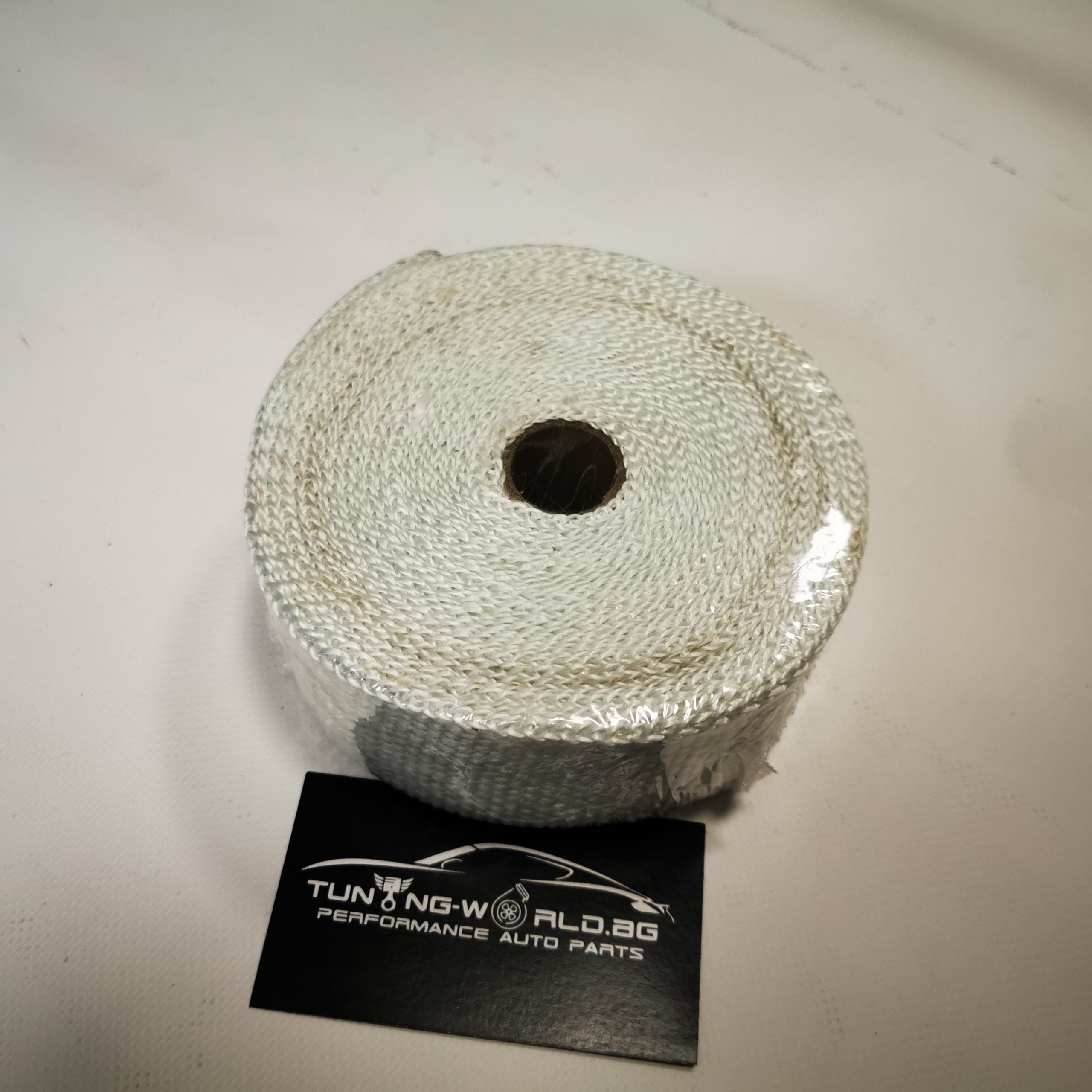 Термо лента - Бяла 50mm x 1mm 10m Изпускателна система - Tuning World