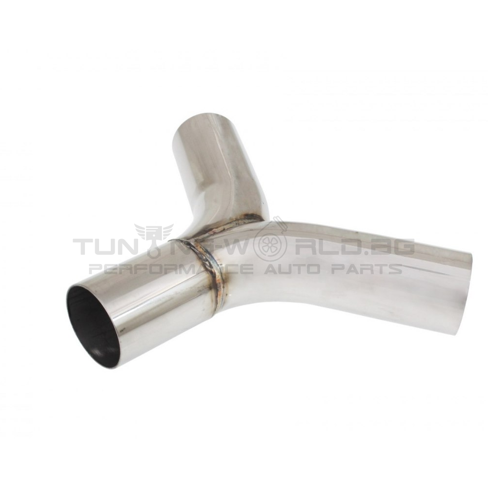 T-Pipe 76-2x63mm 304ss